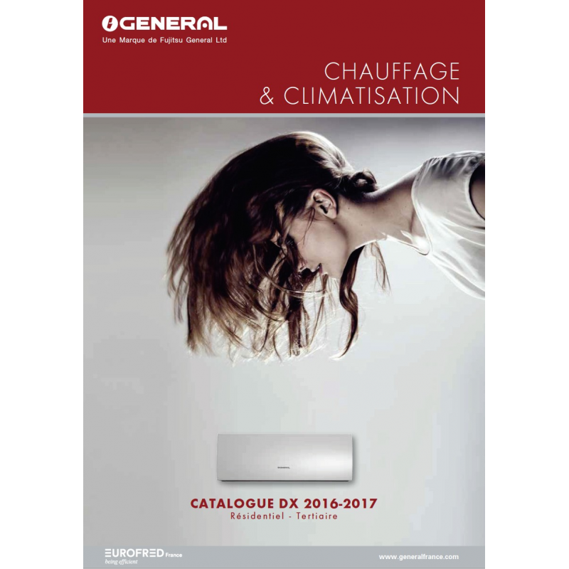 Catalogue Climatisation GENERAL FUJITSU 2016-2017