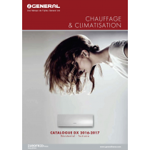 Catalogue Climatisation GENERAL FUJITSU 2016-2017