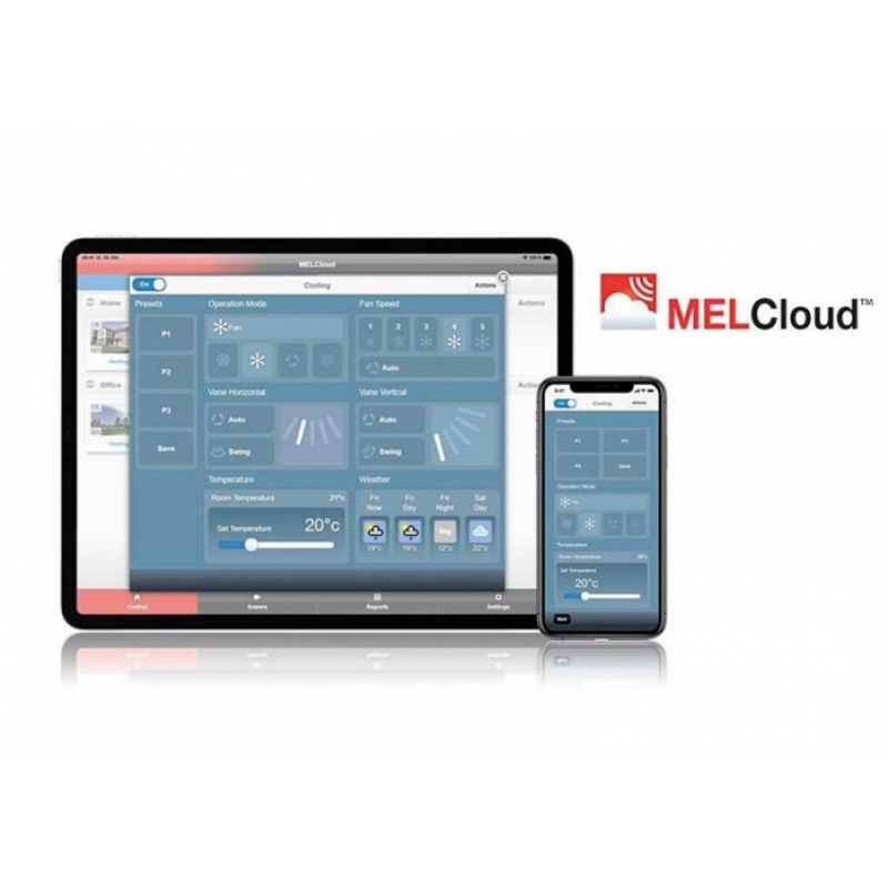 Climatisation Réversible Inverter Mono Split MSZ-EF50VGK2B / MUZ-EF50VG MITSUBISHI ELECTRIC