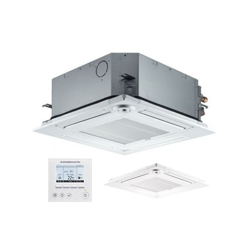Unité Intérieure Cassette SLZ-M50FA + SLP-2FALE MITSUBISHI ELECTRIC - Climatisation Multi-Split Inverter