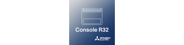 Console R32 Mitsubishi Electric | Climatisation bas niveau haut rendement A+++